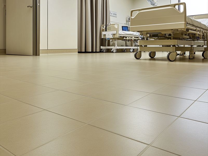 Hospitais: ambiente com piso técnico