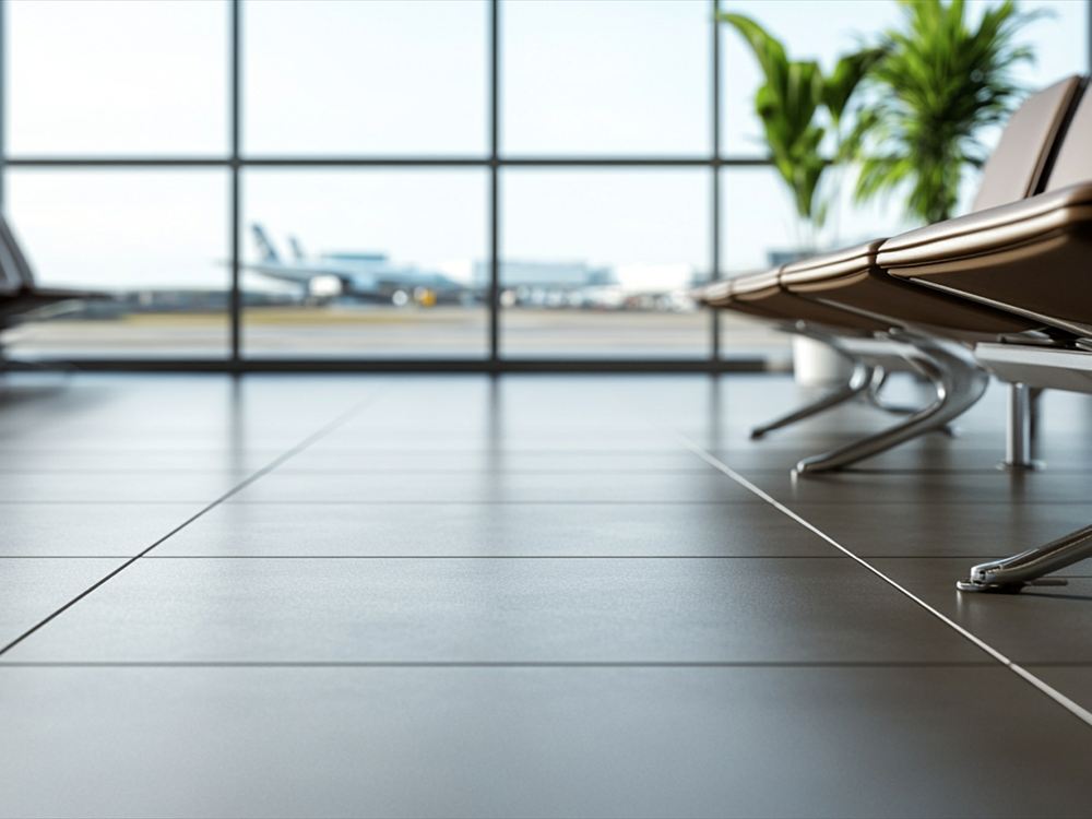 Shoppings: ambiente com piso técnico