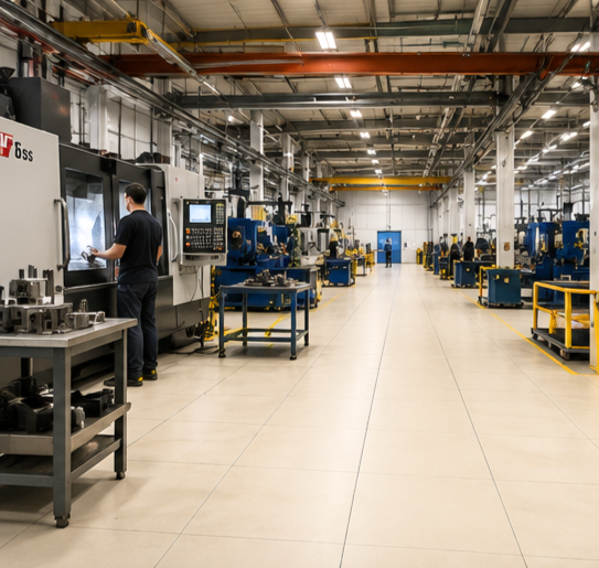 Piso Industrial: O Guia Completo para Escolher o Revestimento Ideal